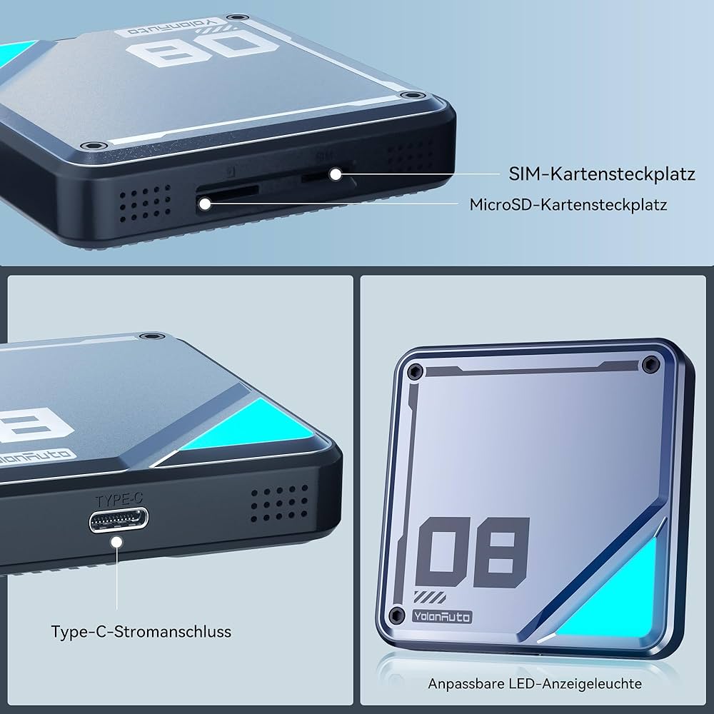 YolanAuto Android 13 Multimedia-Box für BMW – 8GB RAM +